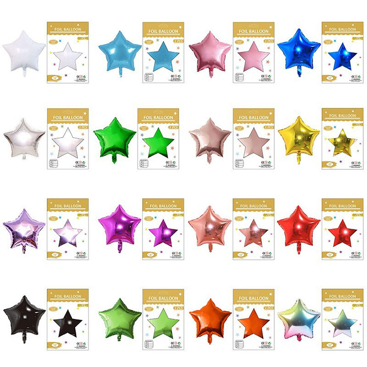 XVIII Inch Star Foil Balloon