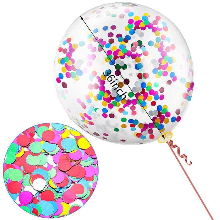 XXXVI inch Sequin Latex Balloons
