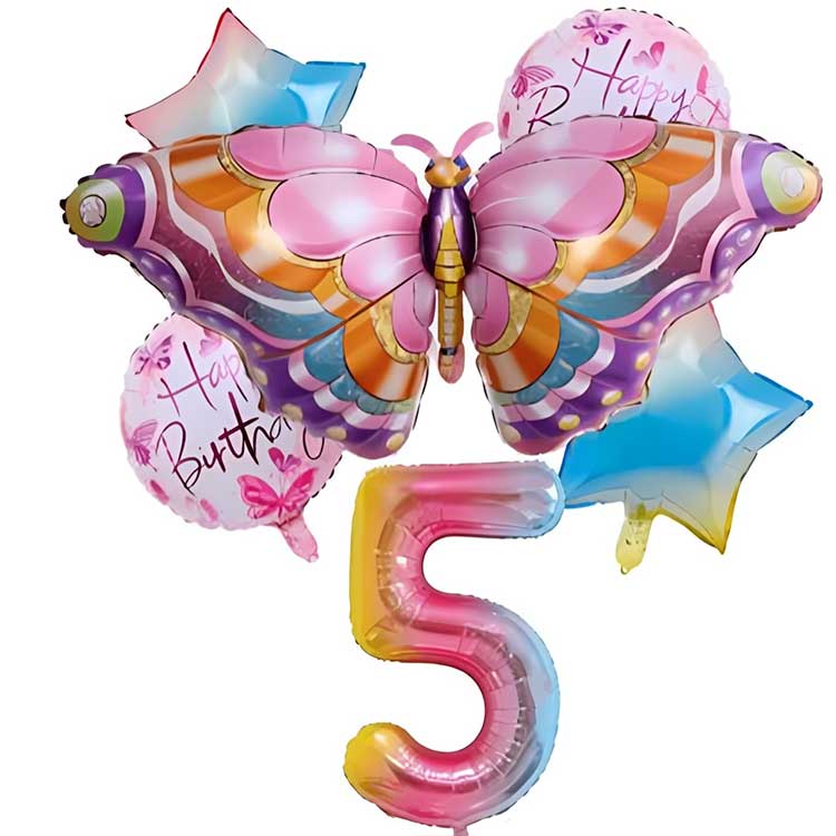 Papilio Shape ffoyle Balloon