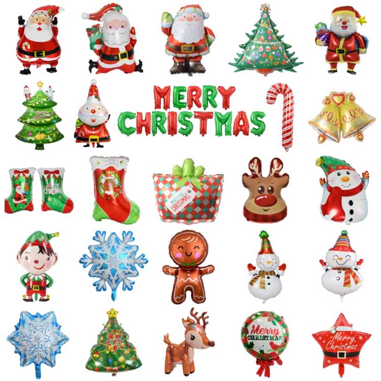 Christmas Aluminium Foil Balloons