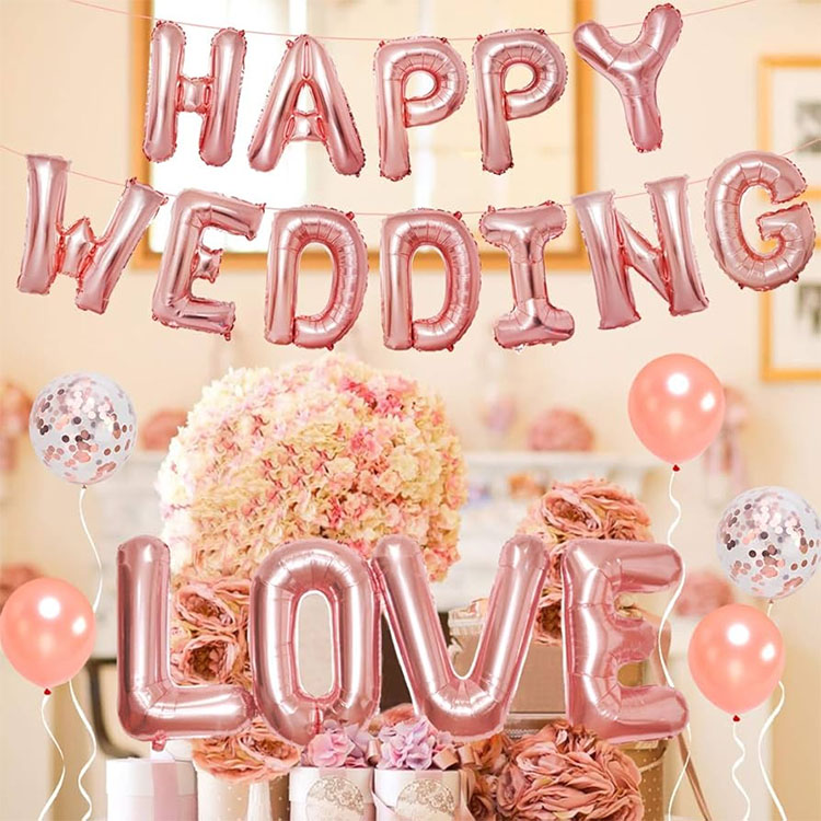 Fri Foil Nuptialis Balloon