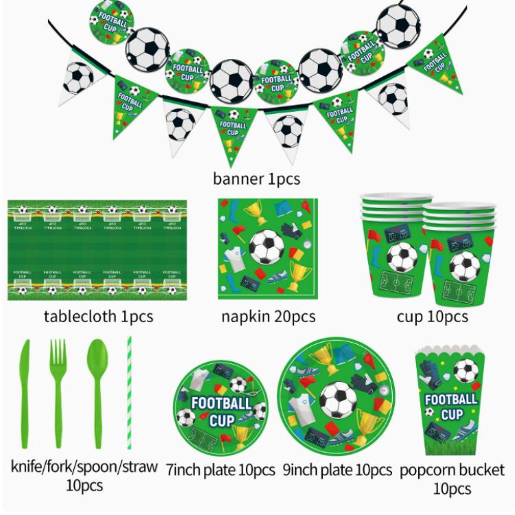 Eu Lemma Party EXORNATIO Disposable Plate Set