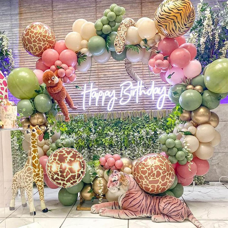 Forest theme Balloon Arch kit