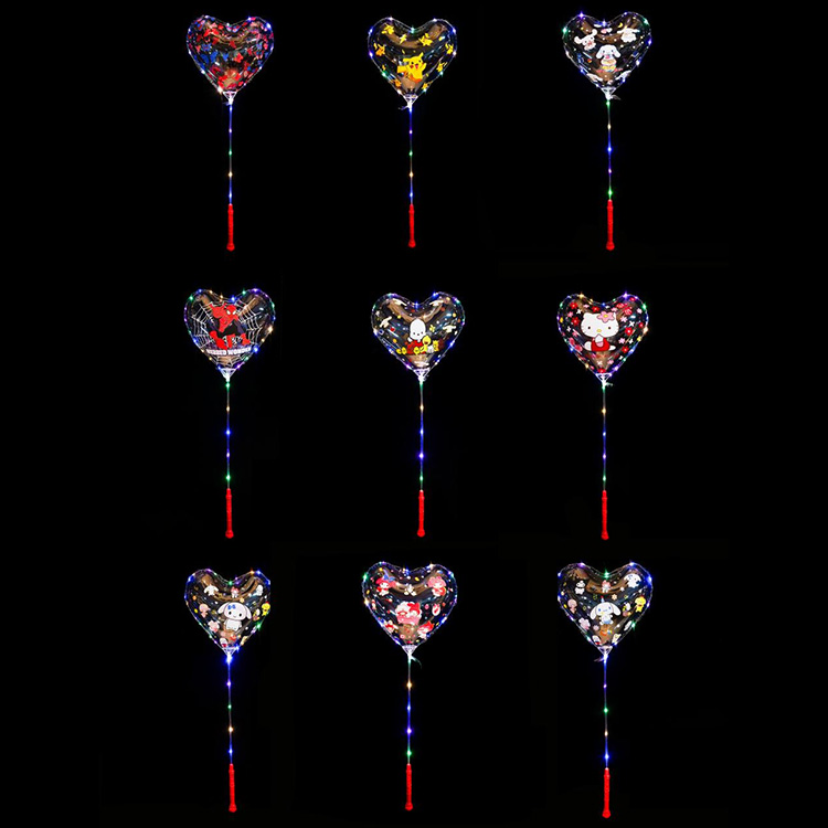 Cordis informibus apud Bobo Balloons