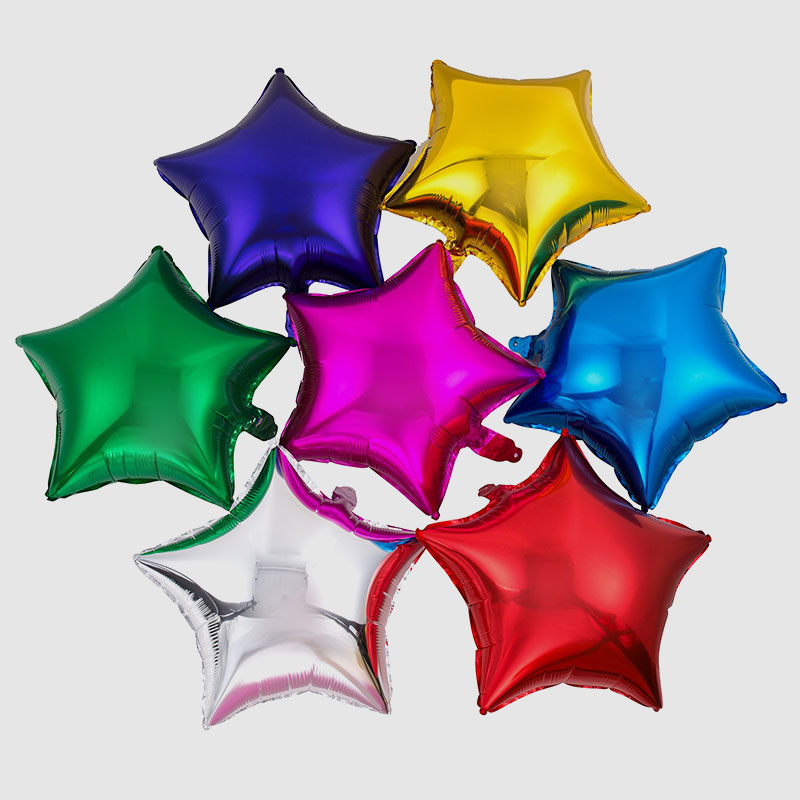 Helium Star Balloons