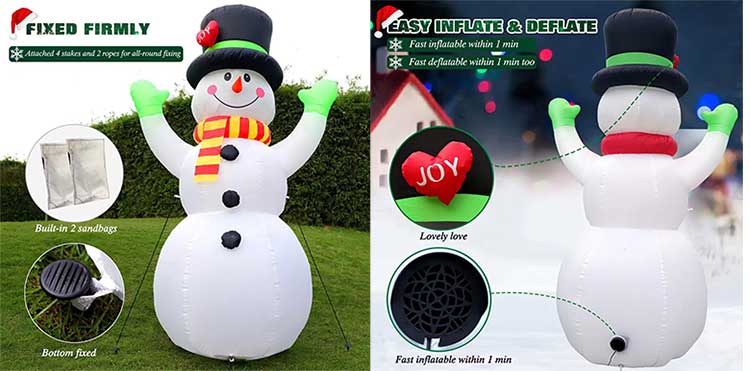 christmas snowman