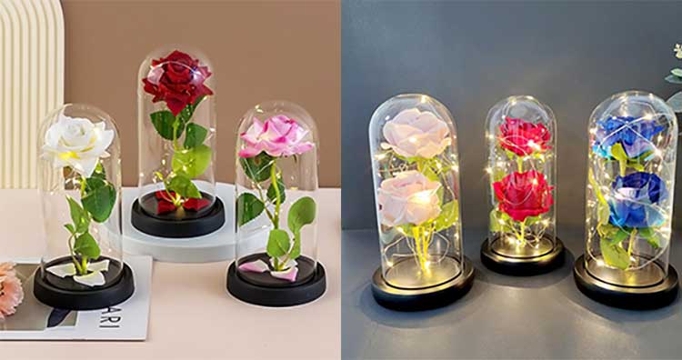 luminous galaxy rose