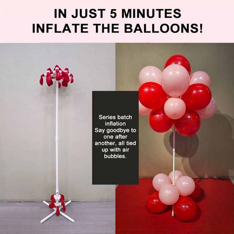 Inflating Balloon Arch Parvus columen