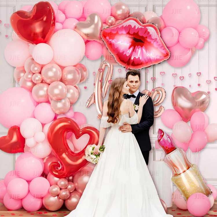 Valentine Dies Balloon Garland Set